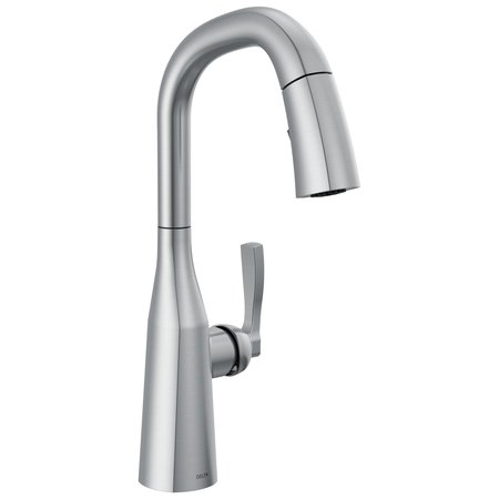 DELTA Stryke: Single Handle Pull-Down Bar/Prep Faucet 9976-AR-PR-DST